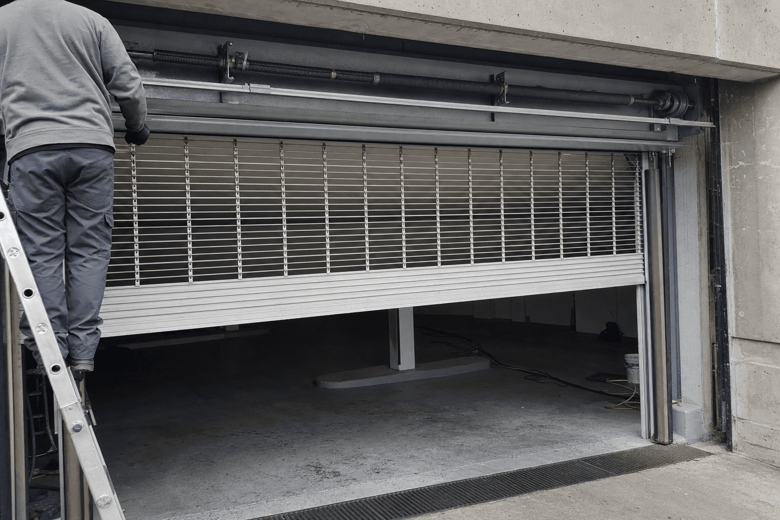 An overhead door inspection checklist for property managers